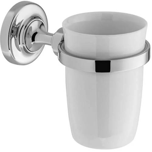 Additional image for Traditional Tumbler & Holder (Chrome).