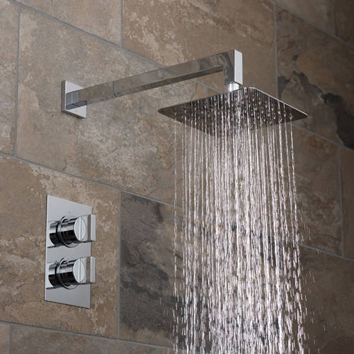 Additional image for Thermostatic Shower Set With 1 Outlet (Chrome).