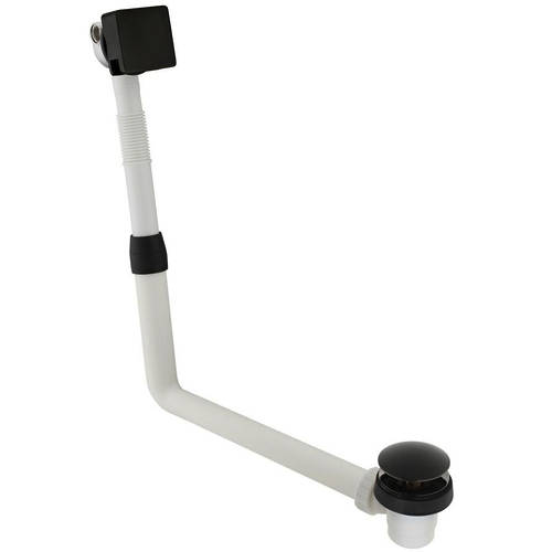 Additional image for Bath Filler Waste (Polished Black).
