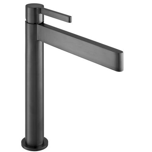 Additional image for Tall Basin Mixer Tap (Brushed Gunmetal).
