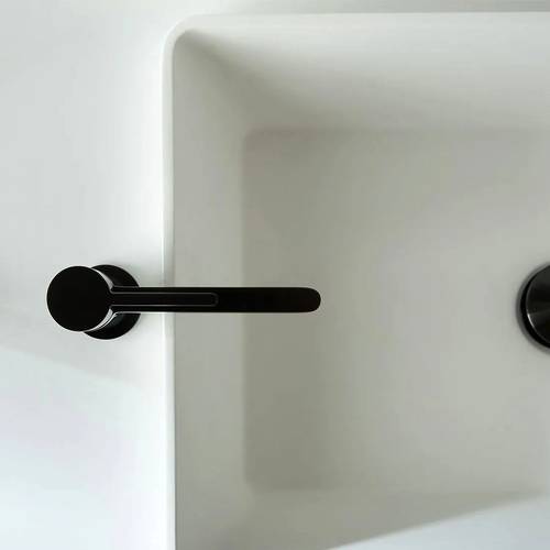 Additional image for Mono Basin Mixer Tap (Brushed Black).