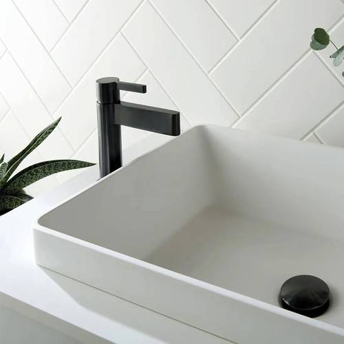 Additional image for Mono Basin Mixer Tap (Brushed Black).