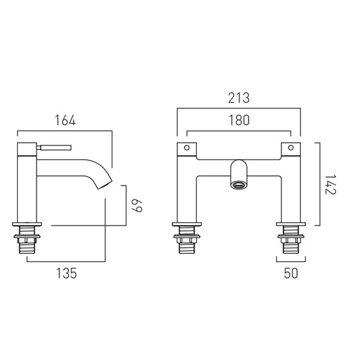 Additional image for Bath Filler Tap (Brushed Black).