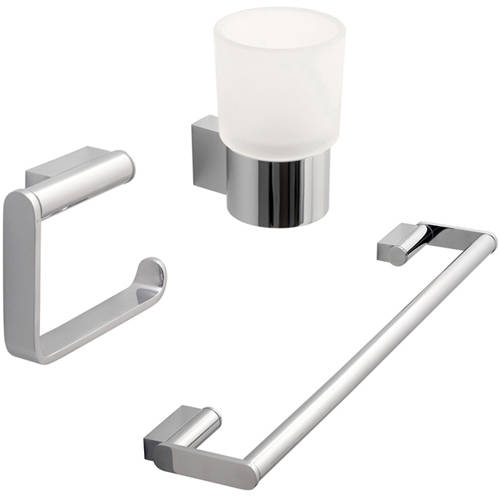 Additional image for Bathroom Accessories Pack A14 (Chrome).