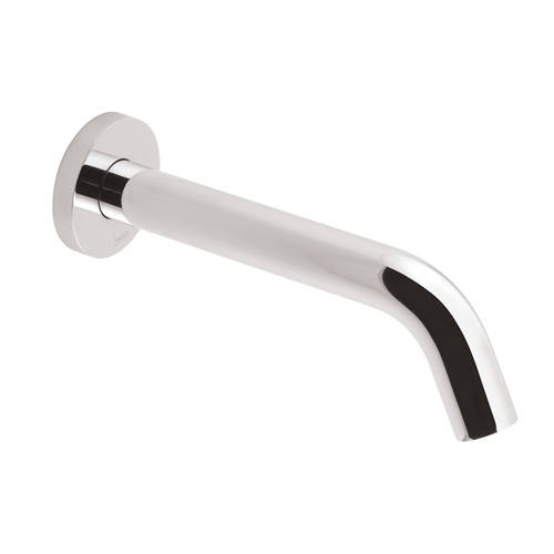 Additional image for Infra-Red Wall Mounted Spout Basin Tap (Chrome).