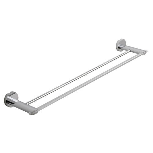 Additional image for Double Towel Rail 500mm (Chrome).