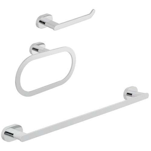 Additional image for Bathroom Accessories Pack 3 (Chrome).