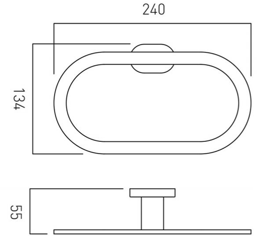 Additional image for Bathroom Accessories Pack 4 (Chrome).