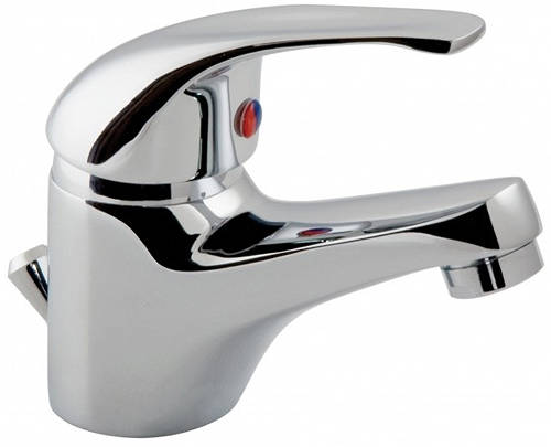 Additional image for Basin Mixer Tap With Pop Up Waste (Chrome).