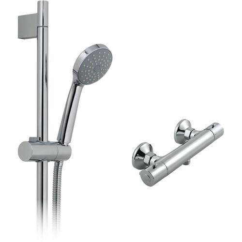 Additional image for Prima Thermostatic Shower Pack (Chrome).