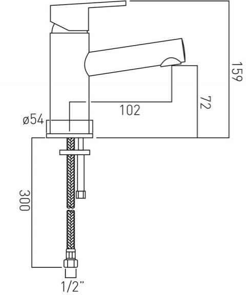 Additional image for Basin & Bath Shower Mixer Taps Pack (Chrome).