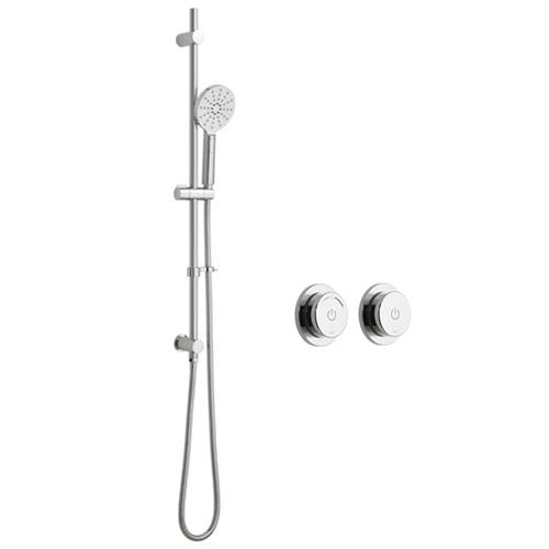 Additional image for SmartDial Thermostatic Shower & Slide Rail Kit & Remote.
