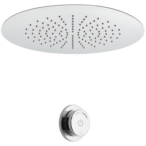 Additional image for SmartDial Thermostatic Shower & Round Head (1 Outlet).