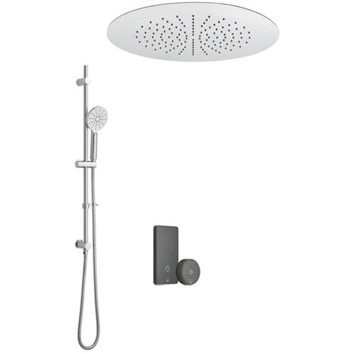 Additional image for SmartTouch Shower, Remote, Head & Slide Kit (Pumped, 2-Way).