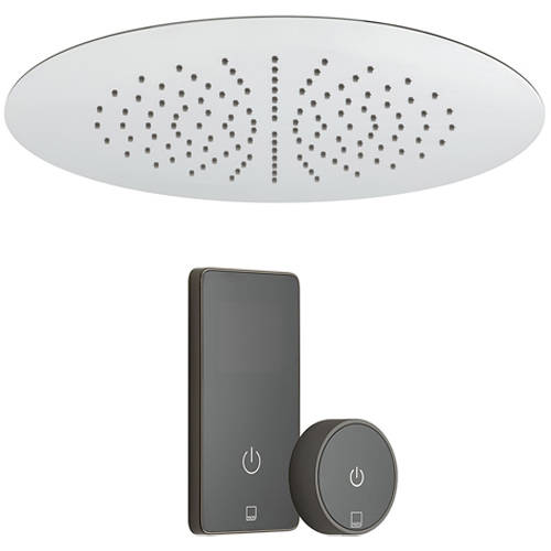 Additional image for SmartTouch Shower, Remote & Round Head (Pumped, 1 Outlet).
