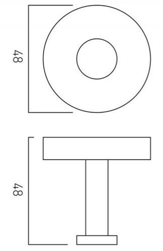 Additional image for Robe Hook (Chrome).