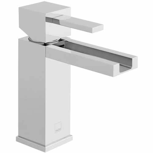 Additional image for Waterfall Mono Basin Mixer Tap (Chrome).