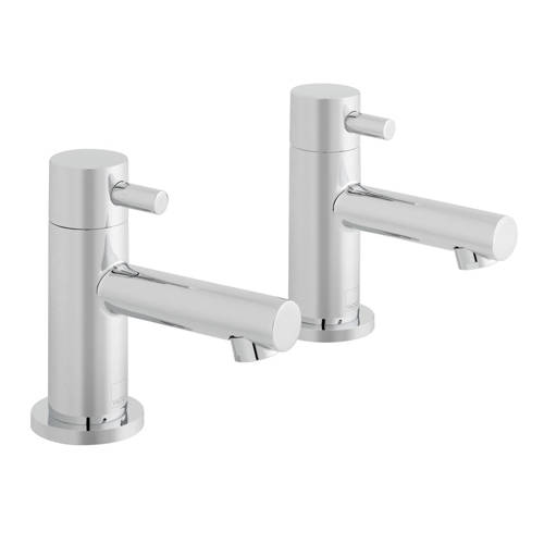 Additional image for Pillar Basin Taps (Chrome).