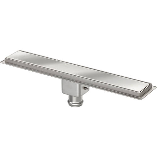 Additional image for Standard Shower Channel 800x100mm (Plain, S Steel).