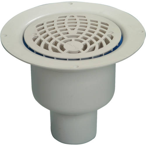 Additional image for Shower Drain With 75mm Vertical Outlet (150mm, PEH).