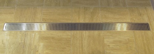 Rectangular Wetroom Shower Drain Bottom Outlet 1500mm