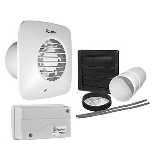 Additional image for 12v Extractor Fan With Timer, Humidistat & Kit (100mm).