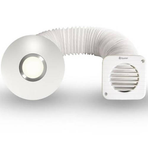 Additional image for Illumi Shower Fan With Installation Kit (100mm).