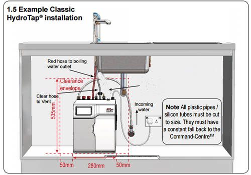 Filtered Boiling Hot Water Tap (Matt Black). Zip G4 Classic ZIP-HT1786Z3UK