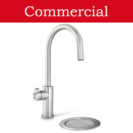 Additional image for Filtered Boiling & Chilled Tap & Font (41 - 60 People, Brushed Nickel).