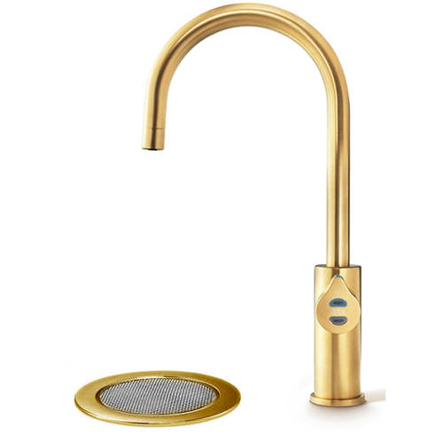 Additional image for Filtered Boiling & Chilled Tap & Font (41 - 60 People, Brushed Gold).