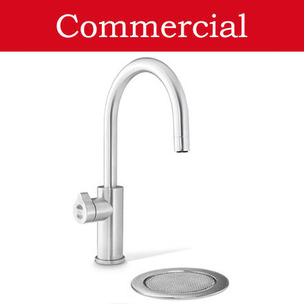 Additional image for Boiling, Chilled & Sparkling Tap & Font (41 - 60 People, Brushed Chrome).
