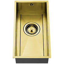 1810 Axix Uno QG Undermount Kitchen Sink (210x420mm, Gold Brass).