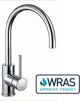 1810 Courbe Single Lever Kitchen Tap (Chrome).