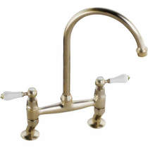 Abode ludlow bridge kitchen tap (antique brass).