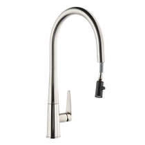 Abode Coniq-R Pull Out Kitchen Tap (Br Nickel).
