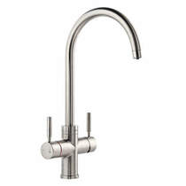 Abode Pronteau 4 In 1 Boiling Water Filtered Kitchen Tap (Brushed Nickel).