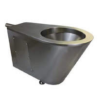 Acorn Thorn Back To Wall Toilet Pan (Stainless Steel, S Trap).