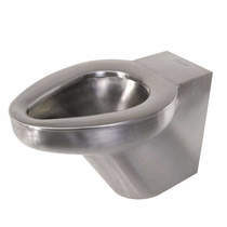 Acorn Thorn Back To Wall Toilet Pan (Stainless Steel).