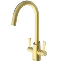 Bristan Acorn Easyfit Mixer Kitchen Tap (Brushed Brass).