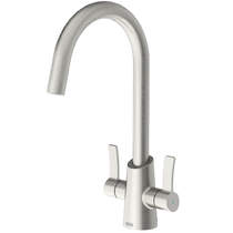 Bristan Acorn Easyfit Mixer Kitchen Tap (Stainless Steel).