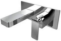 Bristan alp wall mounted bath filler tap (chrome).