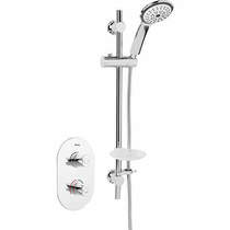 Bristan artisan concealed shower valve & slide rail kit (chrome).