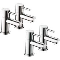 Bristan Blitz Basin & Bath Taps Pack (Pairs, Chrome).