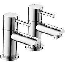 Bristan Blitz Bath Taps (Pair, Chrome).