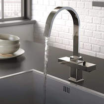 Bristan Kitchen Easy Fit Chocolate Mixer Kitchen Tap (TAP ONLY, Chrome).