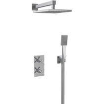 Bristan Cruzar Shower Pack With Fixed Head & Kit (Chrome).