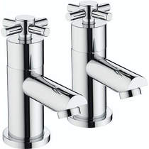 Bristan Decade Bath Taps (Pair, Chrome).