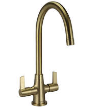 Bristan Echo Echo Easy Fit Mixer Kitchen Tap (Brushed Brass).