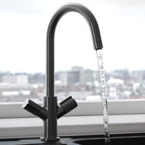 Bristan Fern Easyfit Mixer Kitchen Tap (Gunmetal).
