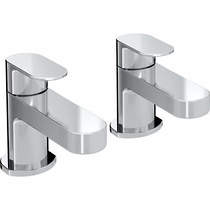 Bristan Frenzy Basin Taps (Pair, Chrome).